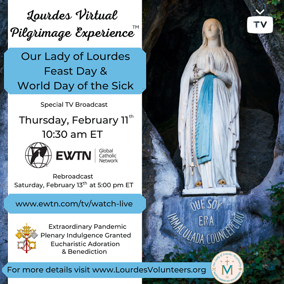 Lourdes virtual pilgrimage