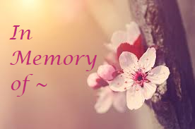 In Memory Of