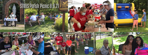Parish Picnic collage